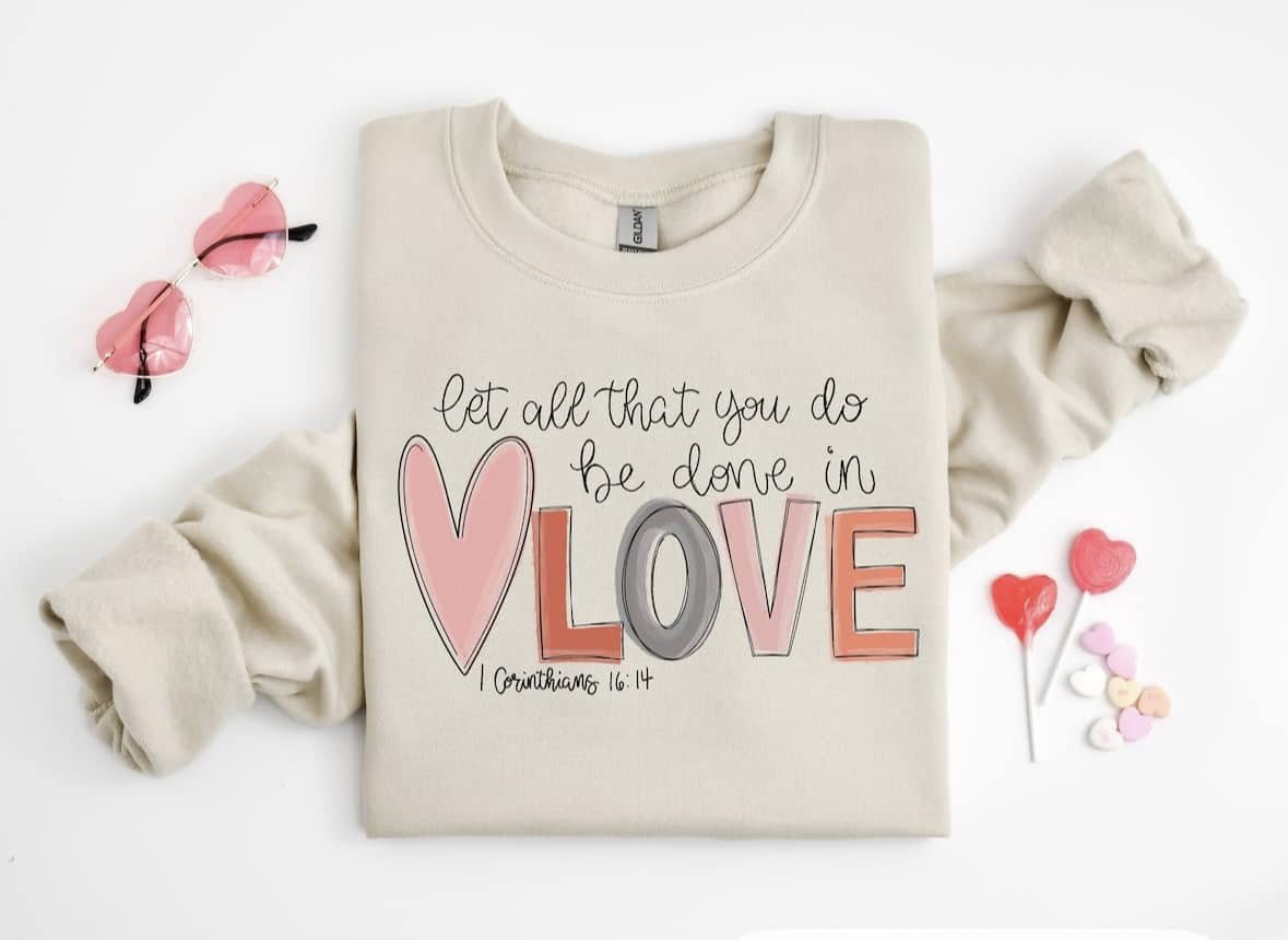 **Pre Order Love Sweatshirt**