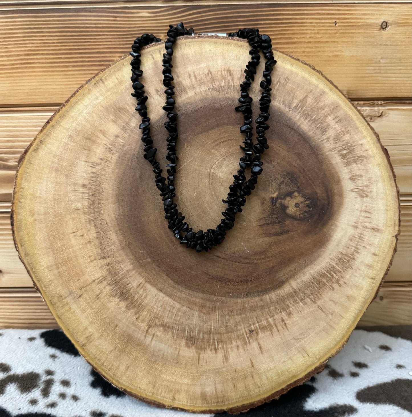 Black Stone Necklace