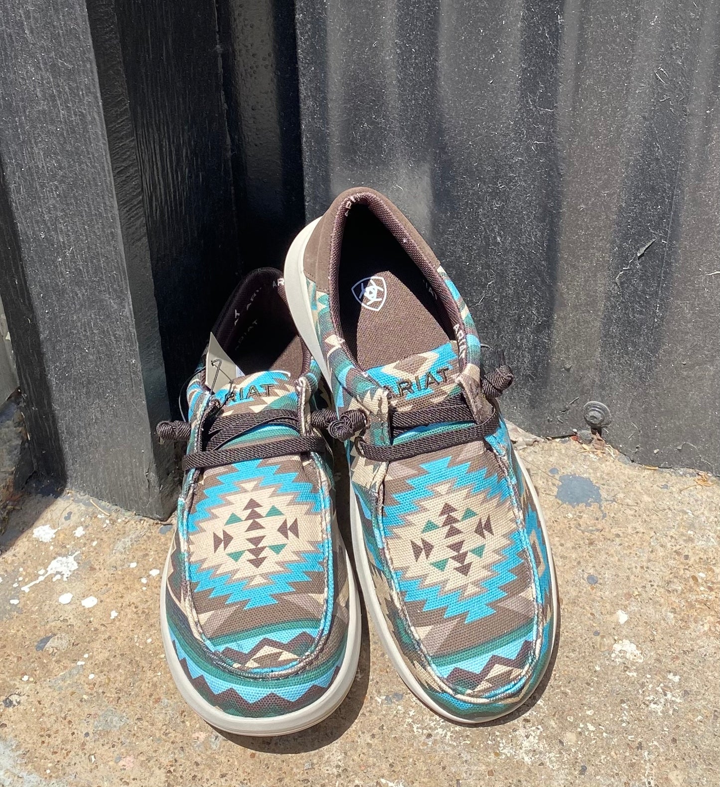 Hilo Blue Southwestern Print