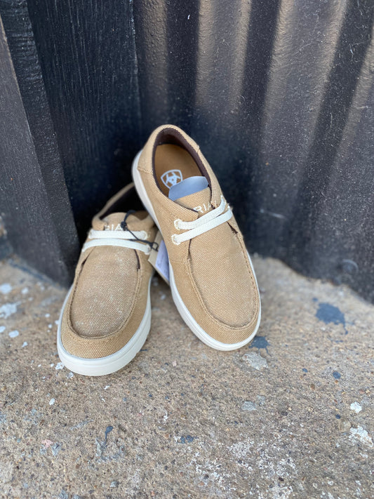 Youth Washed Tan Canvas Hilo