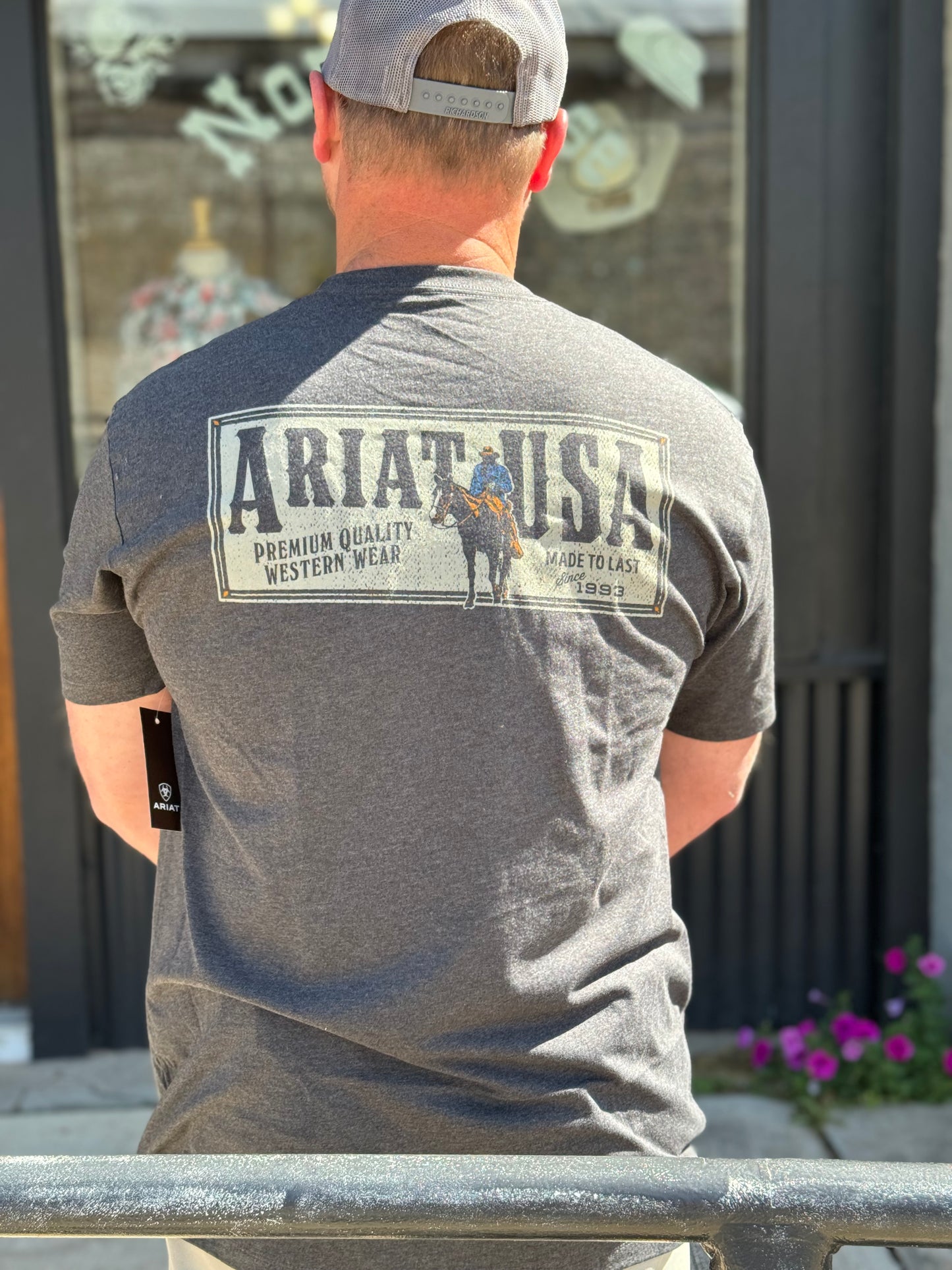 MNS Ariat Rider Label T-Shirt