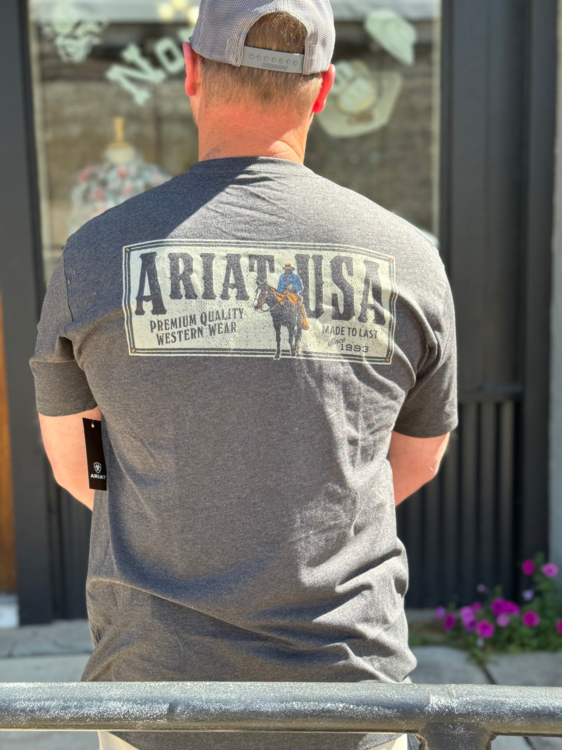 MNS Ariat Rider Label T-Shirt