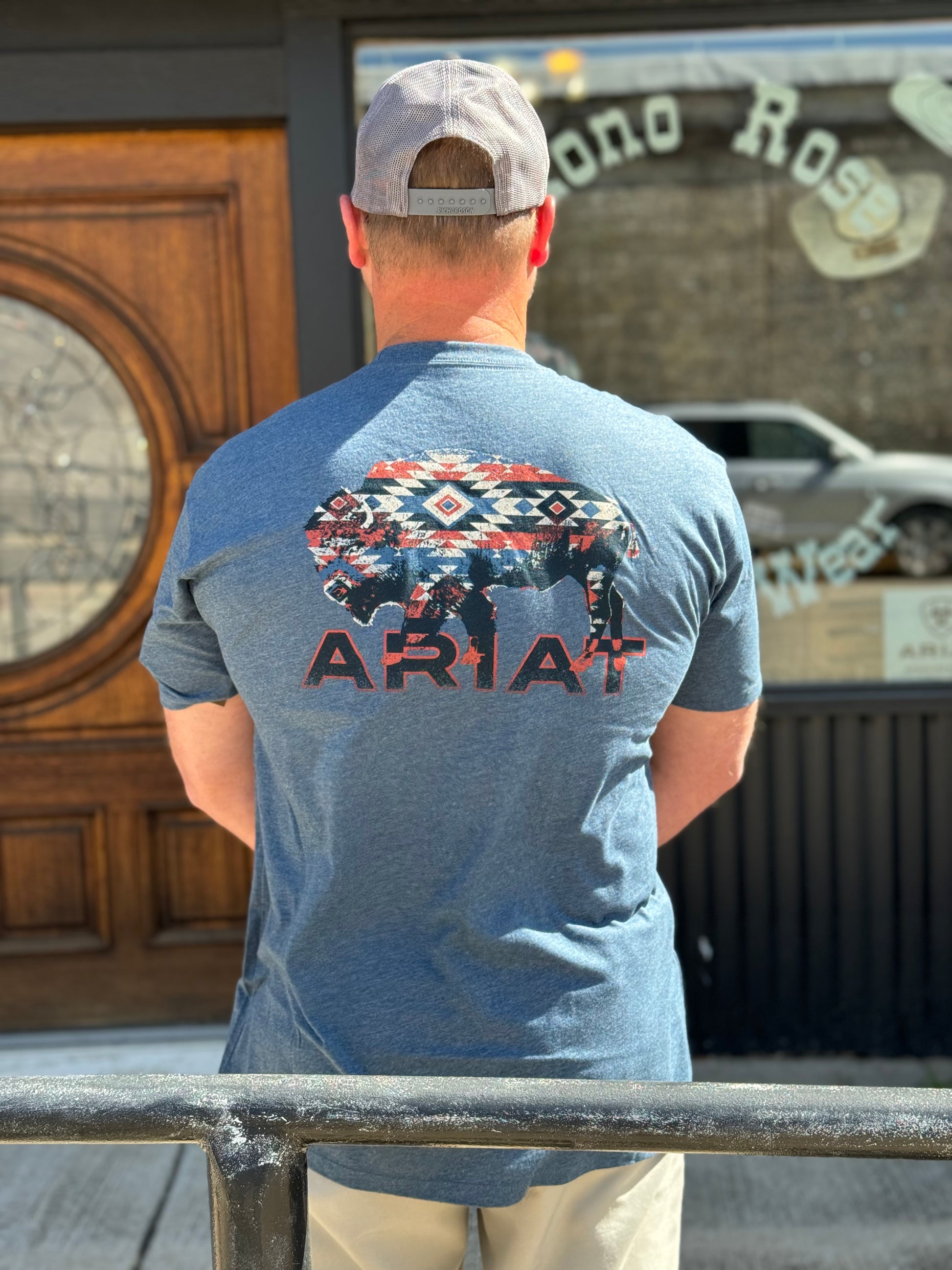 MNS Ariat SW Bison T-Shirt