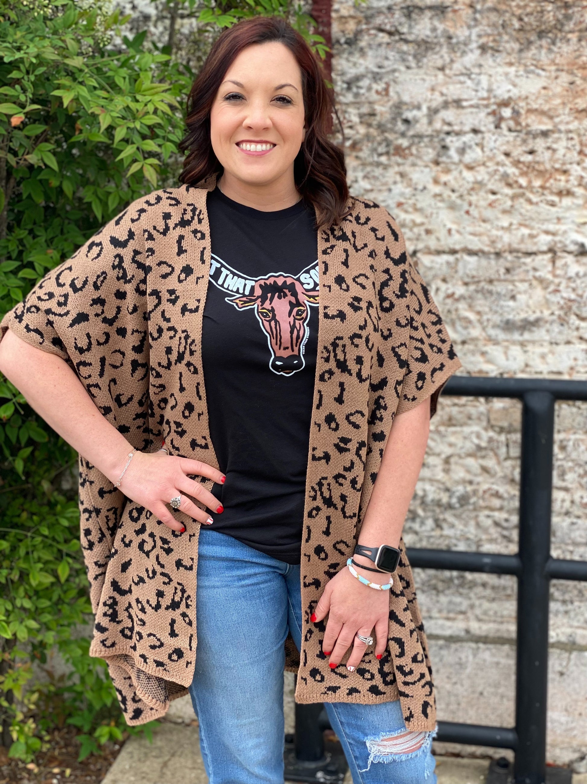 Mabry Leopard Kimono