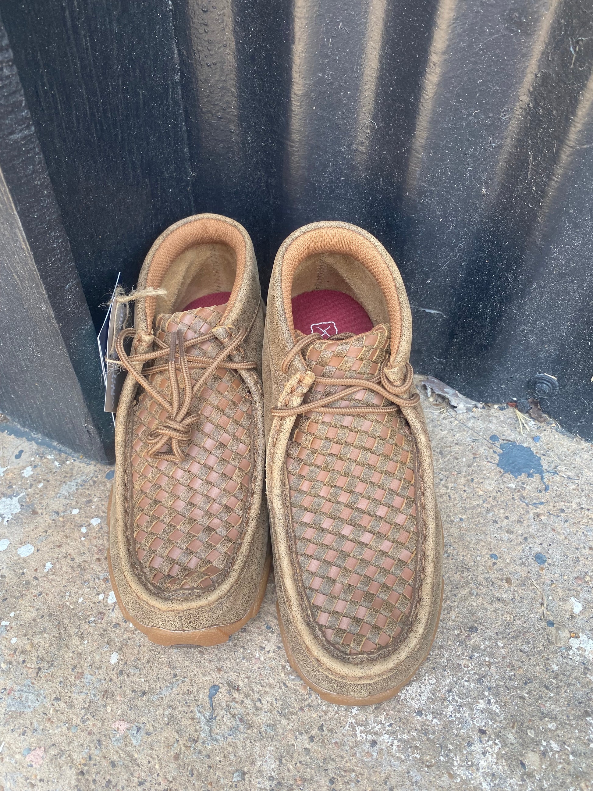 Youth Chukka Driving Moc - Bomber & Tan